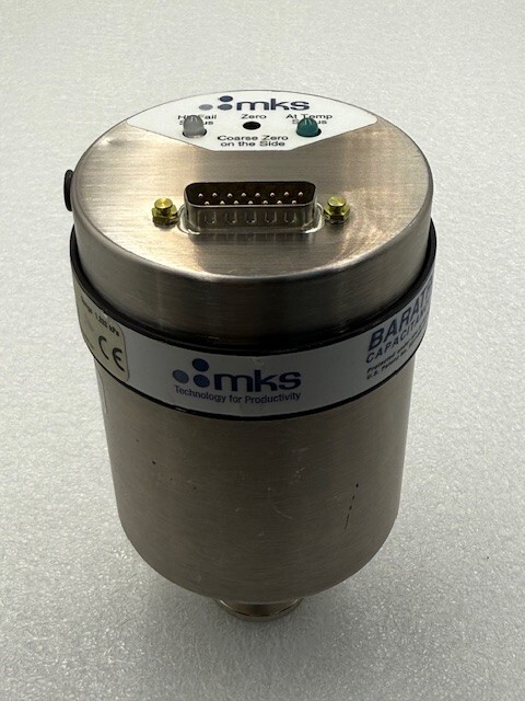 MKS Instruments 627B11TDC2P Range 1.333 kPa Baratron Capacitance Manometer