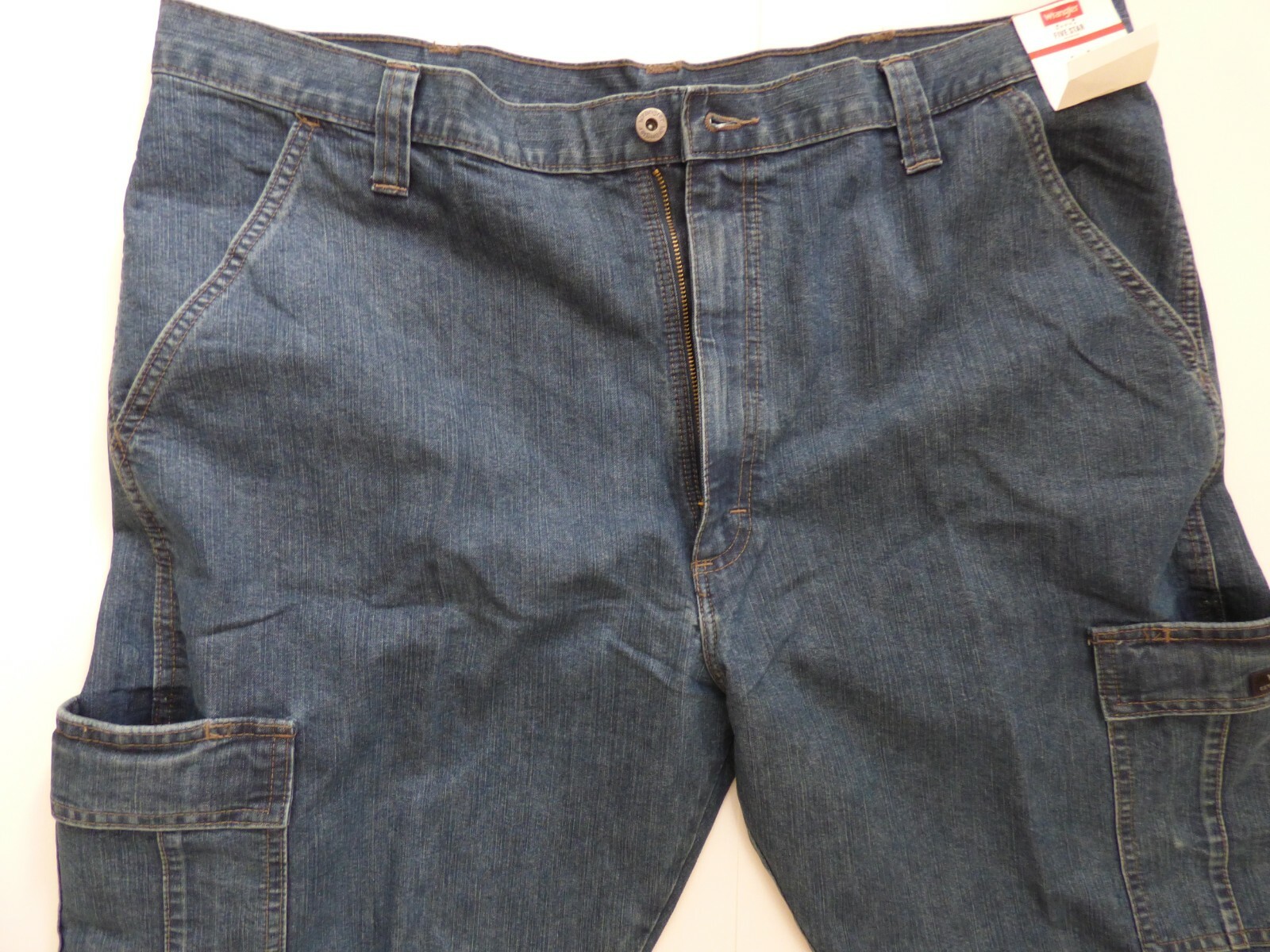 Wrangler Men's Cargo Jeans 6 Pocket - Relaxed Fit - 1070LGWDS