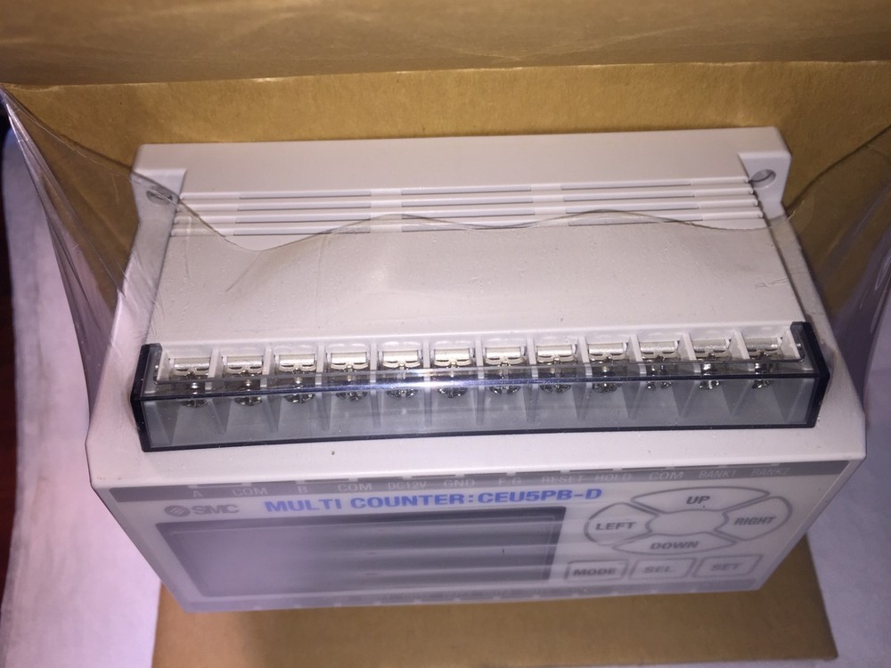 New In Box!! SMC Multi-Counter Controller (#CEU5PB-D)