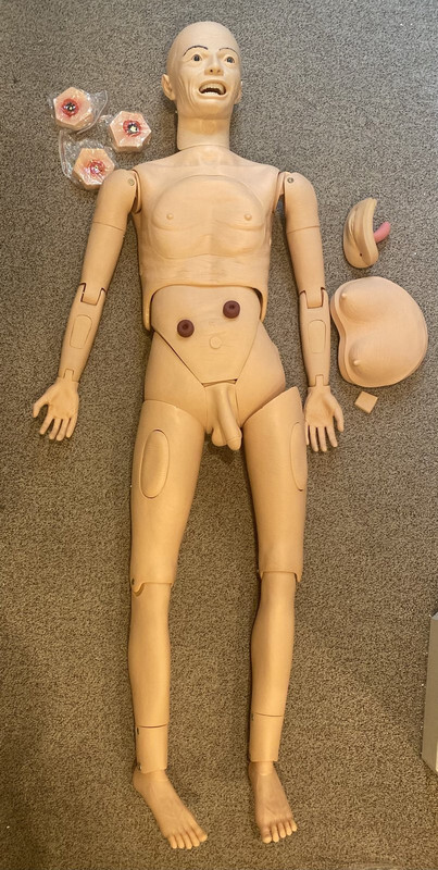 GERIATRIC TRAINING FULL BODY NURSING MANNEQUIN