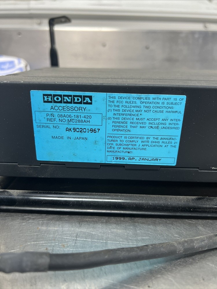 1999 Honda Civic 6 Disk Cd Changer