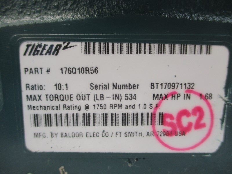 BALDOR ELECTRIC 176Q10R56 NSNP