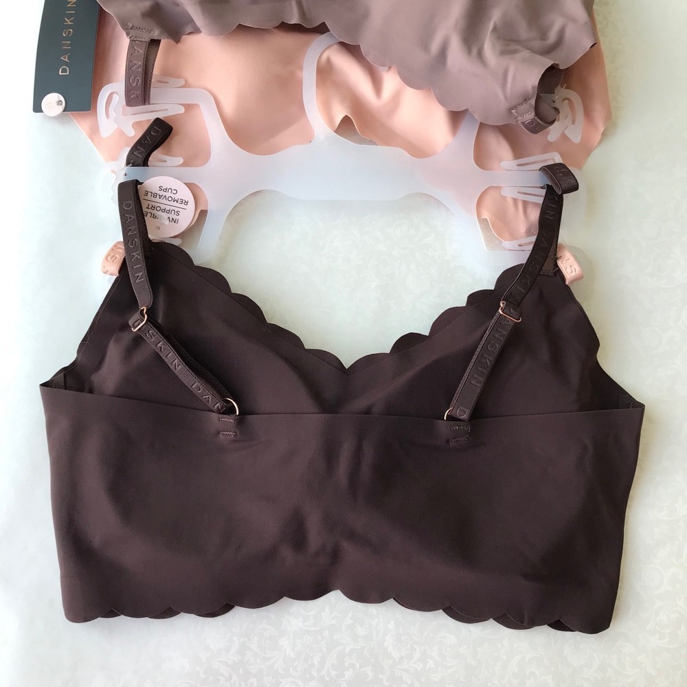 Danskin Invisible Support BRAS, Removable Cups 3-set Size : L