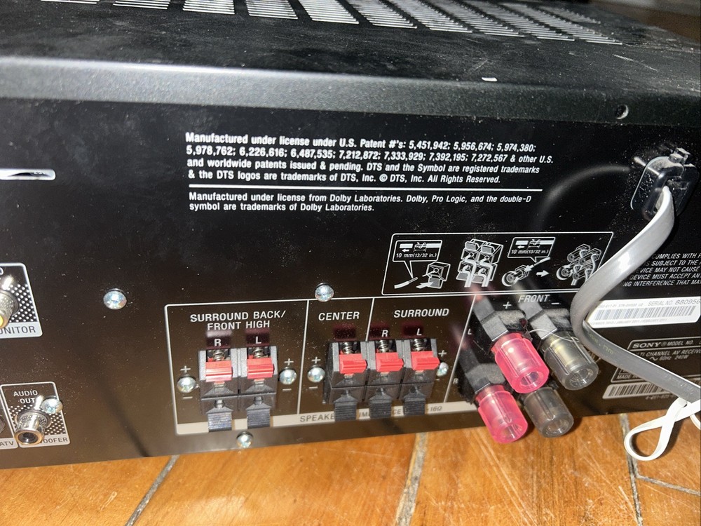 Sony STR-DH520 HDMI Includes Remote. Bundle