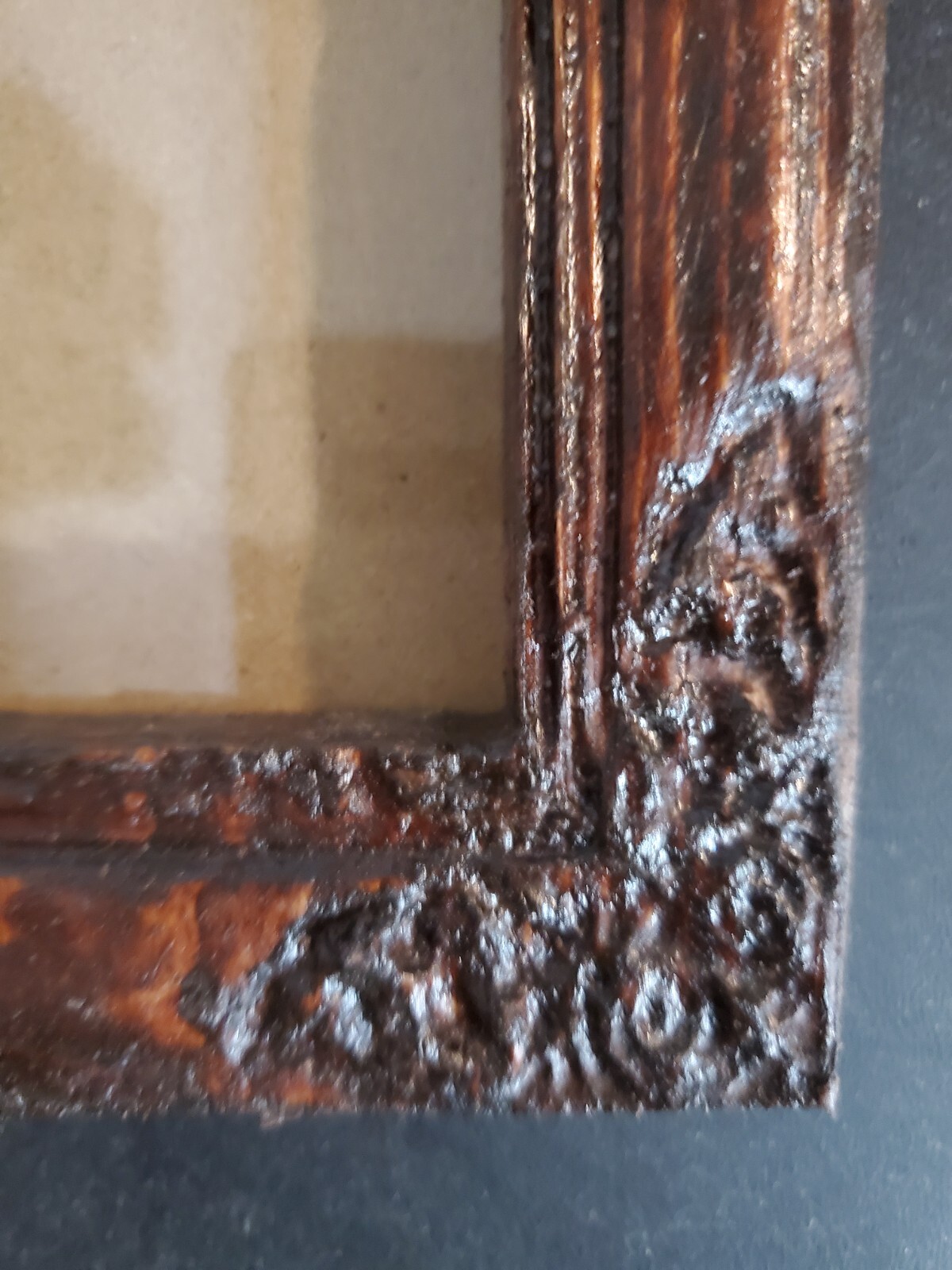 4x6 Carved Picture Frame