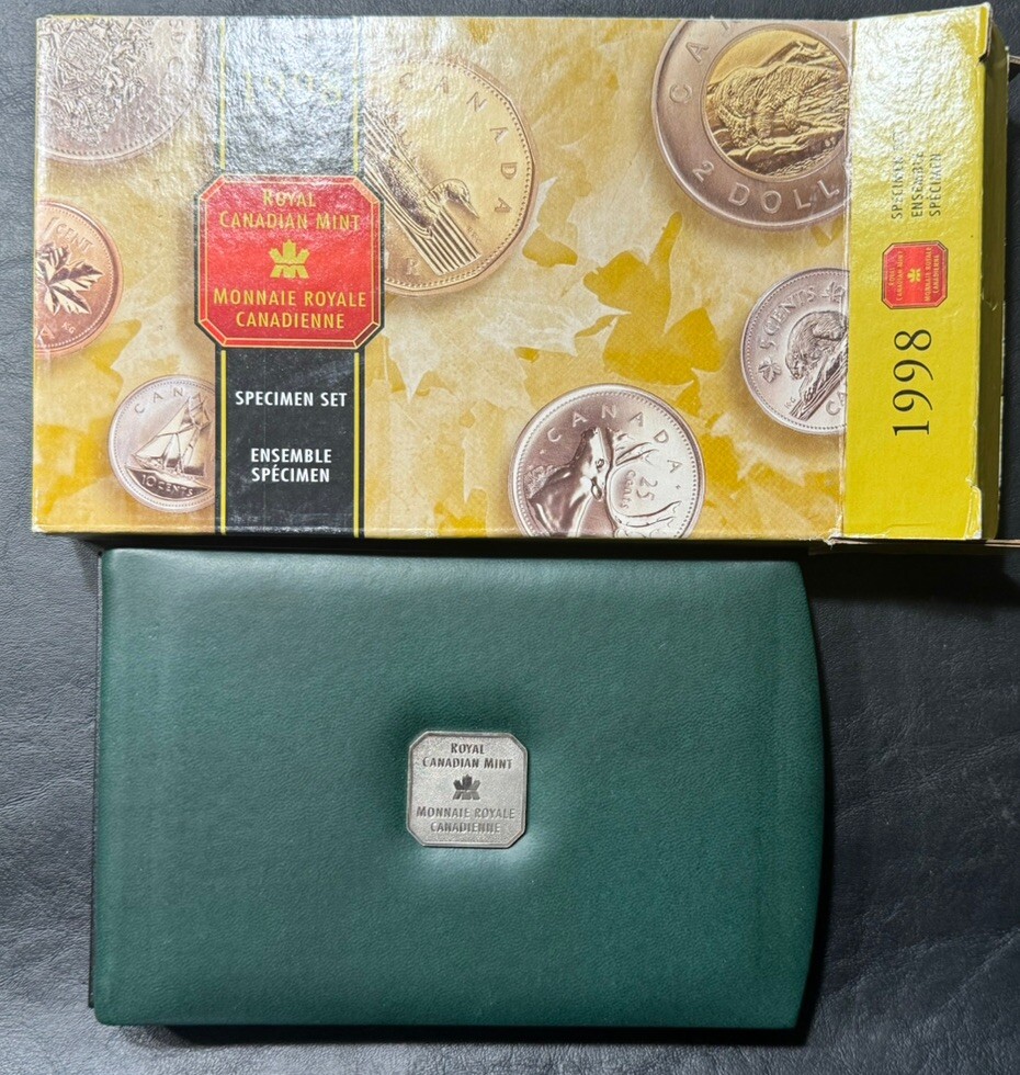 1998 ROYAL CANADIAN MINT SPECIMENT 7 COIN SET