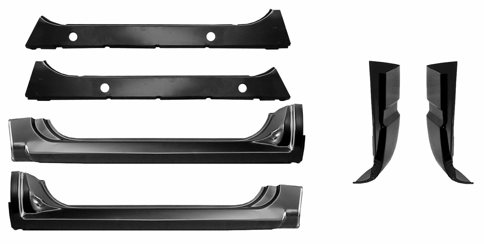 1988-1998 Chevy & GMC C/K Pickup Truck 2dr Rocker Panels & Cab Corner Kit