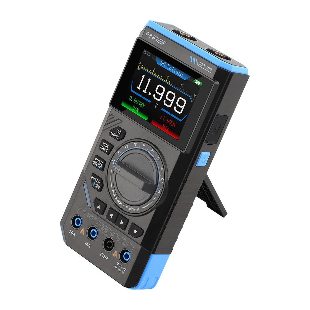 FNIRSI DST210 Handheld Digital Oscilloscope Multimeter+Function Signal Generator