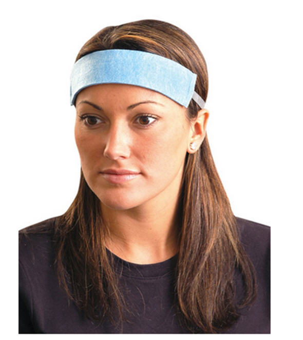 Soft Disposable Sweatbands - 25 Pack