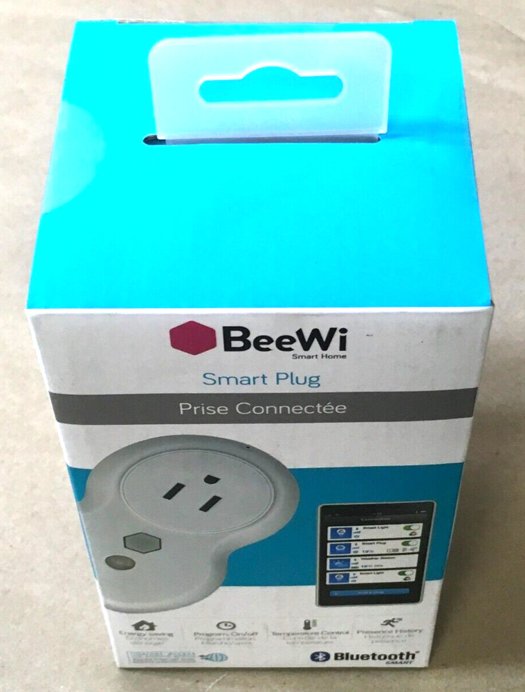BeeWi Bluetooth Smart Plug BBP200A1US Socket Outlet IOS ANDROID ✅❤️️✅❤️️ NEW