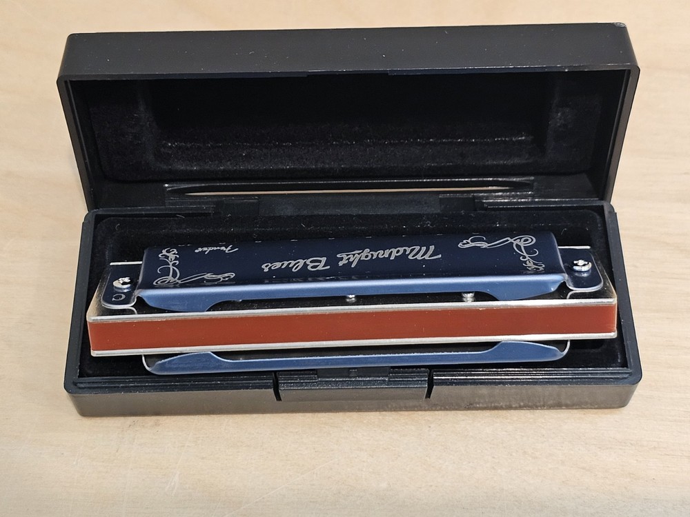 Fender Midnight Blues Harmonica C In Case FREE SHIPPING!!