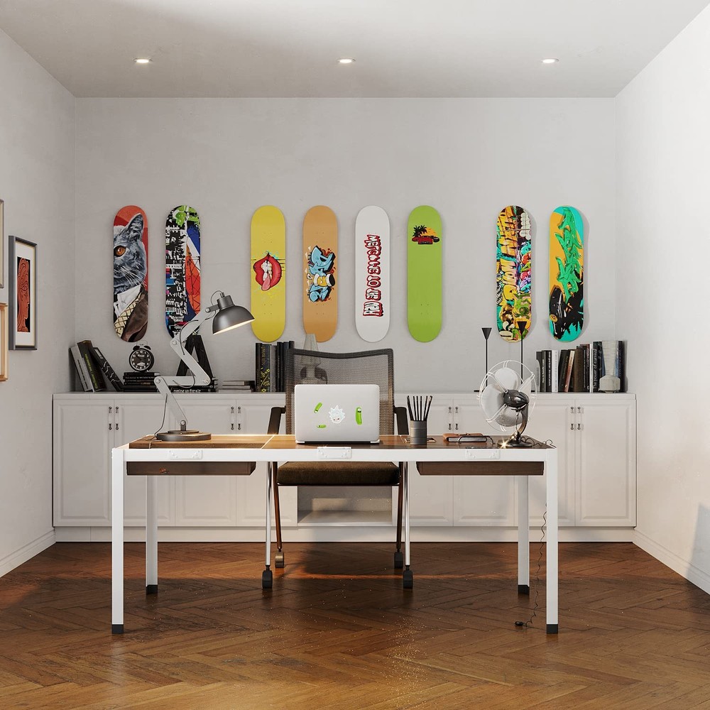 Skateboard Wall Mount Deck Display Rack | Ghost Hanger Storage Holder