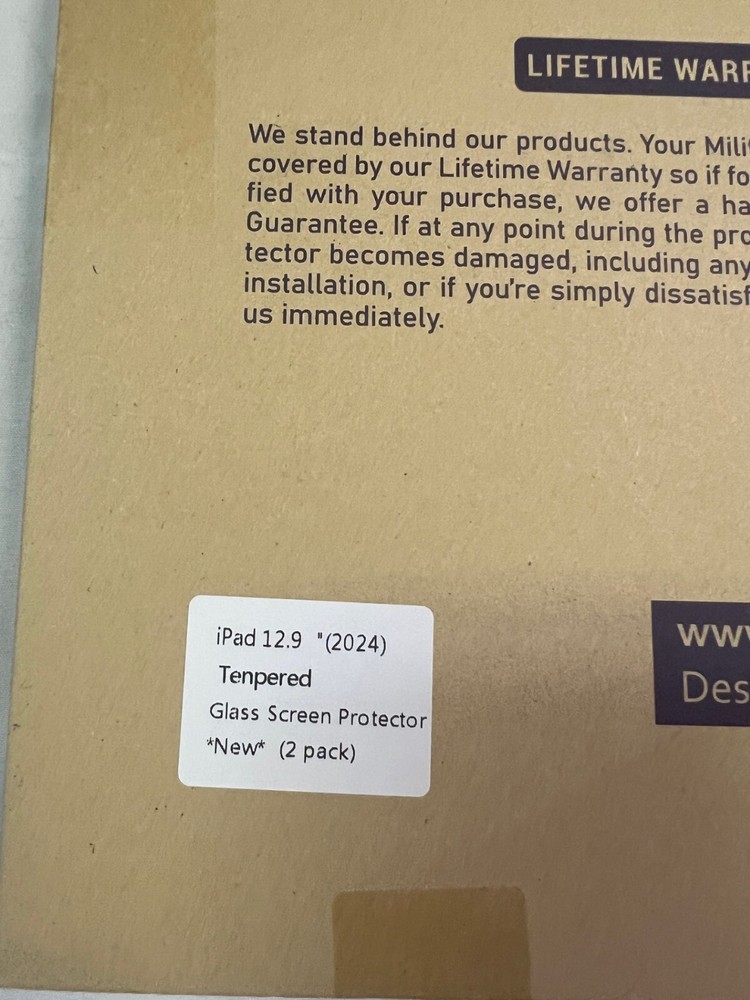 [2 Pack] ArmorSuit Apple iPad Pro 13" (2024) Screen Protector