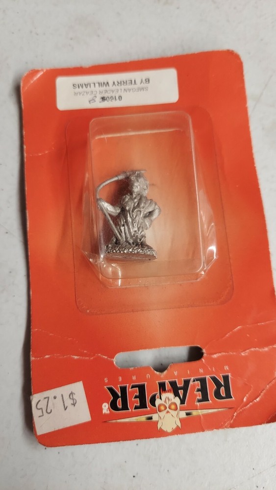 Reaper Mini 28mm Smegan Leader "Ceazar" Pack