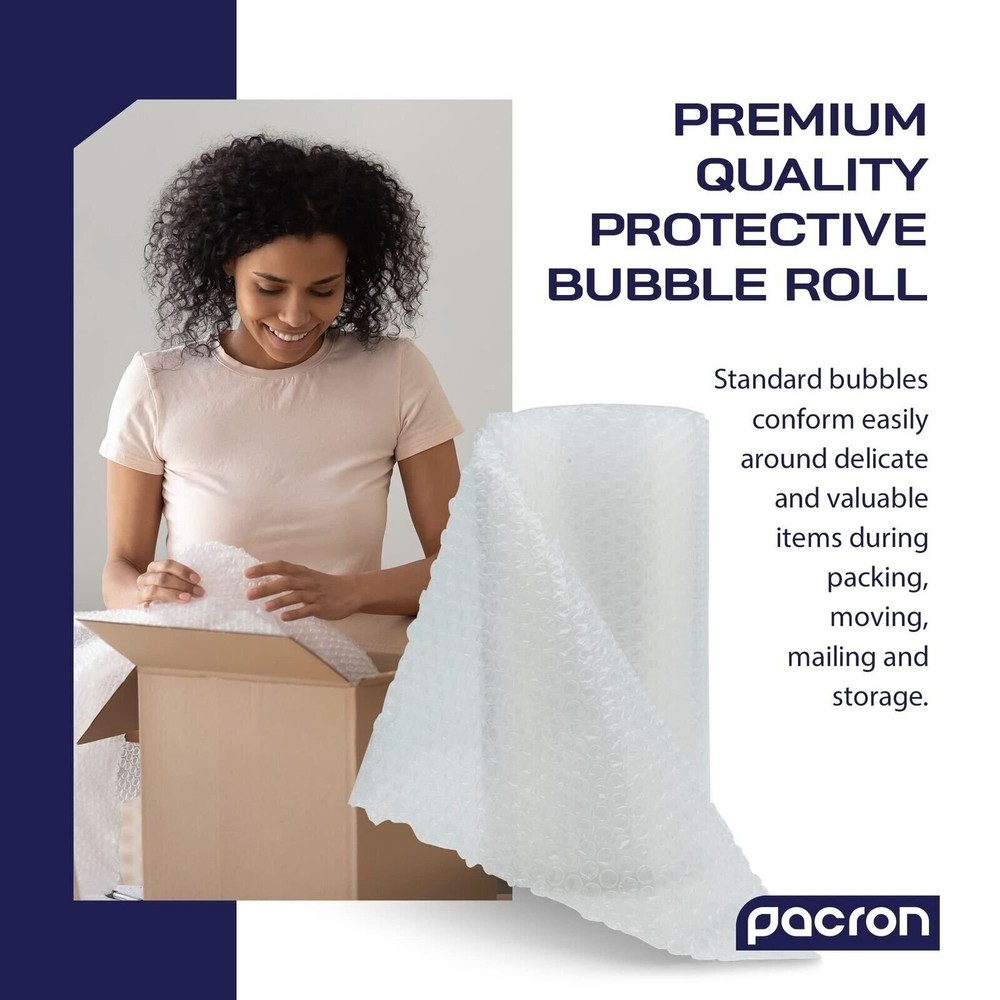 Protective Bubble Roll - 450FTx12IN Clear