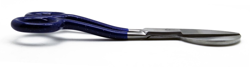 Duckbill Blue Scissors 6" Carpet Nipping Cutting Working Sharp End 2" New Tools