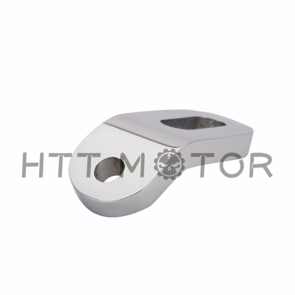 Chrome Touchless Tie-Downs Mounting Brackets For Harley Touring FLH/T Road Glide