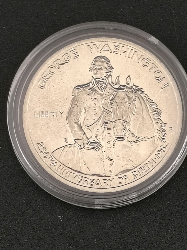 ​1982-D George Washington 250th Anniversary 90% Silver Half Dollar Uncirculated