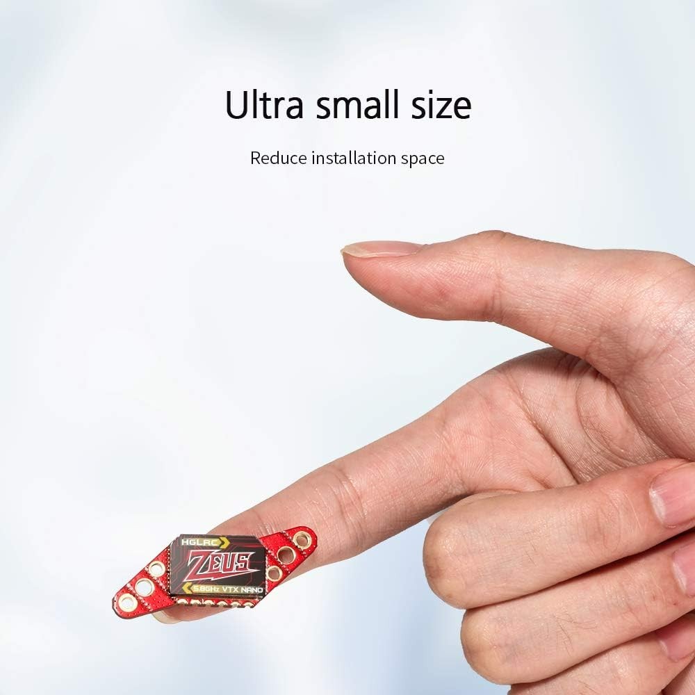 Compact 5.8GHz VTX with 720p Video for FPV Drones - Beginner Friendly