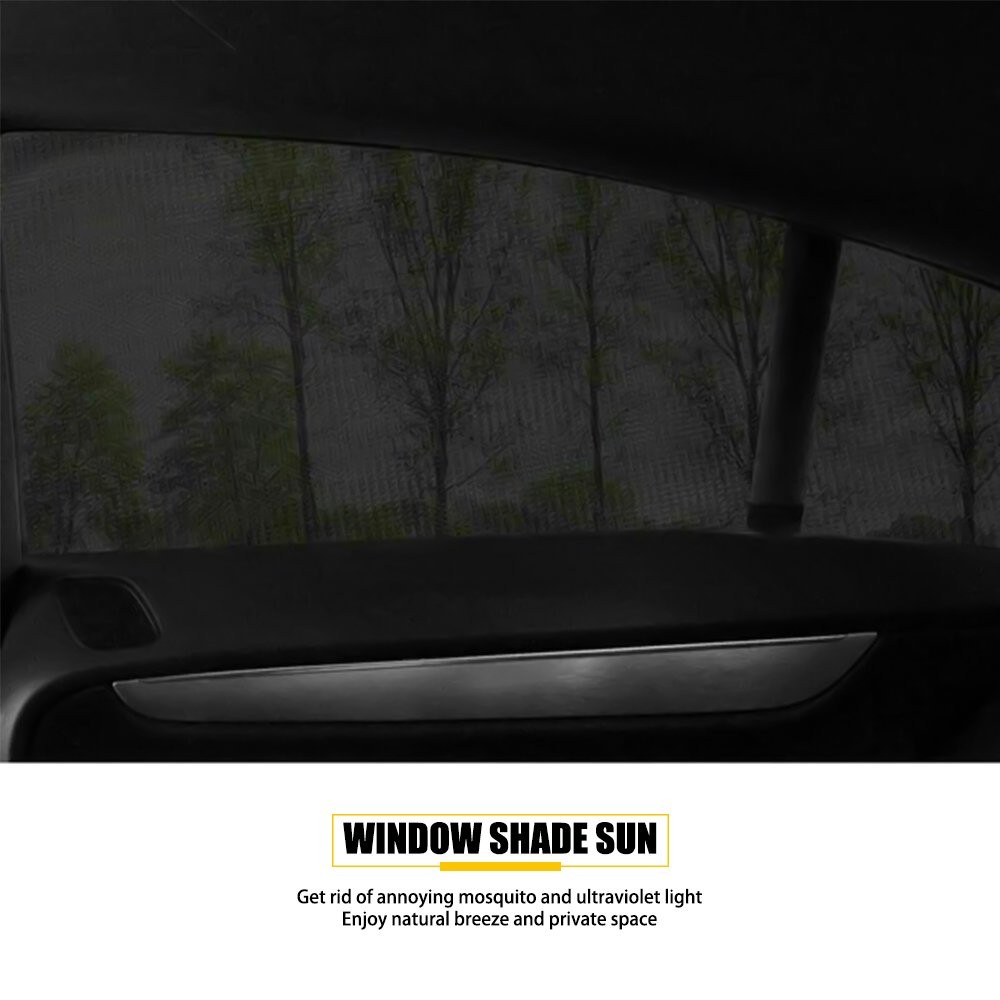 Replacement Side Window screen Mesh Sun Shade Cover Windshield Sunshade Visor H