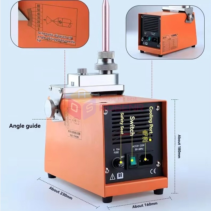 Tungsten Needle Sharpening Machine TIG Welding Needle High-Speed Grinder