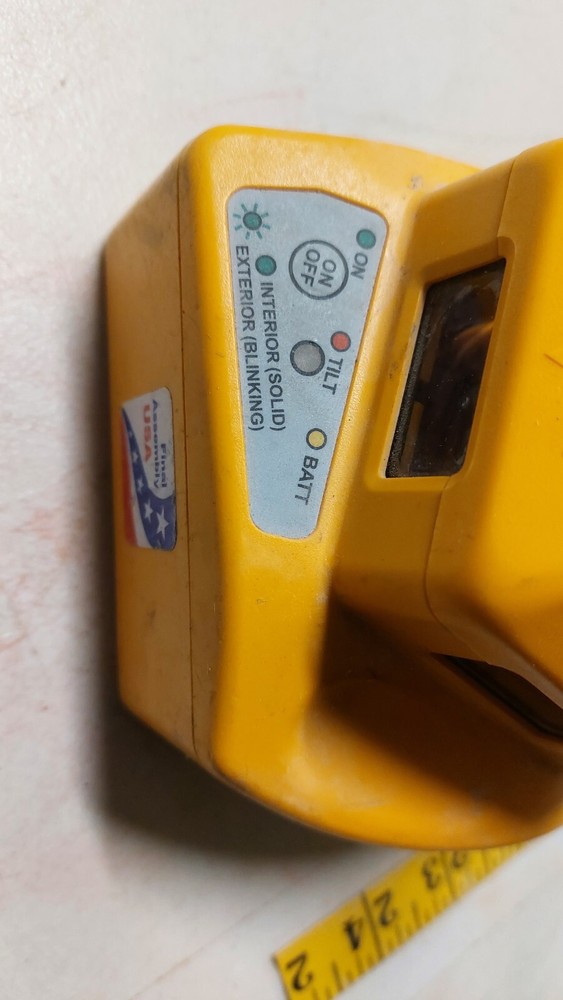 Pacific Laser Systems PLS 360 - Radial/Rotary Laser level Tool & Bracket