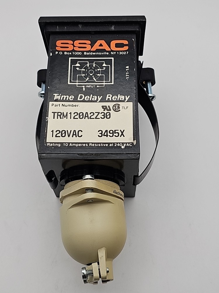 ENTRELEC SSAC TRM120A2Z30 TIME DELAY RELAY