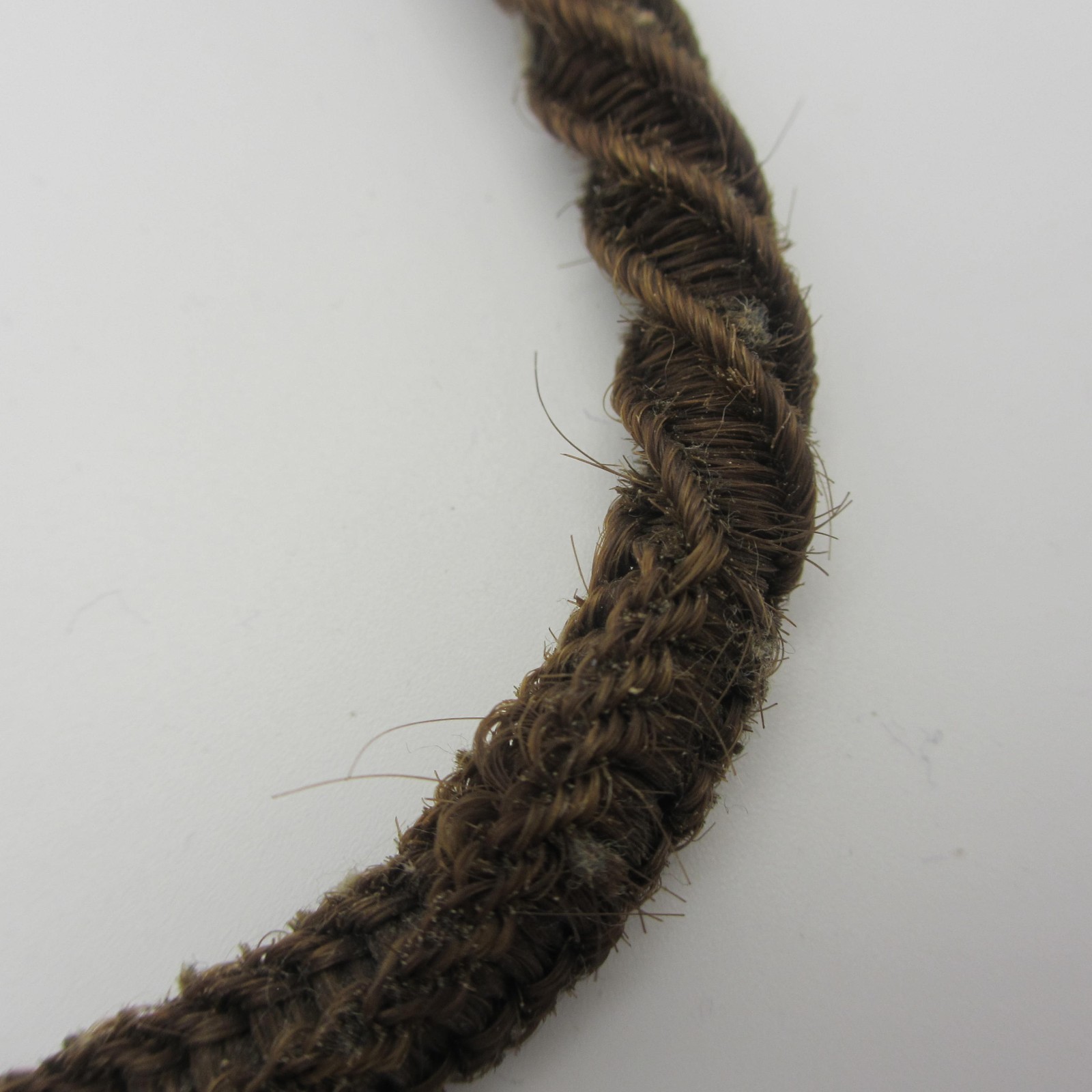 Vintage Watch Chain Mourning Hair T Bar READ