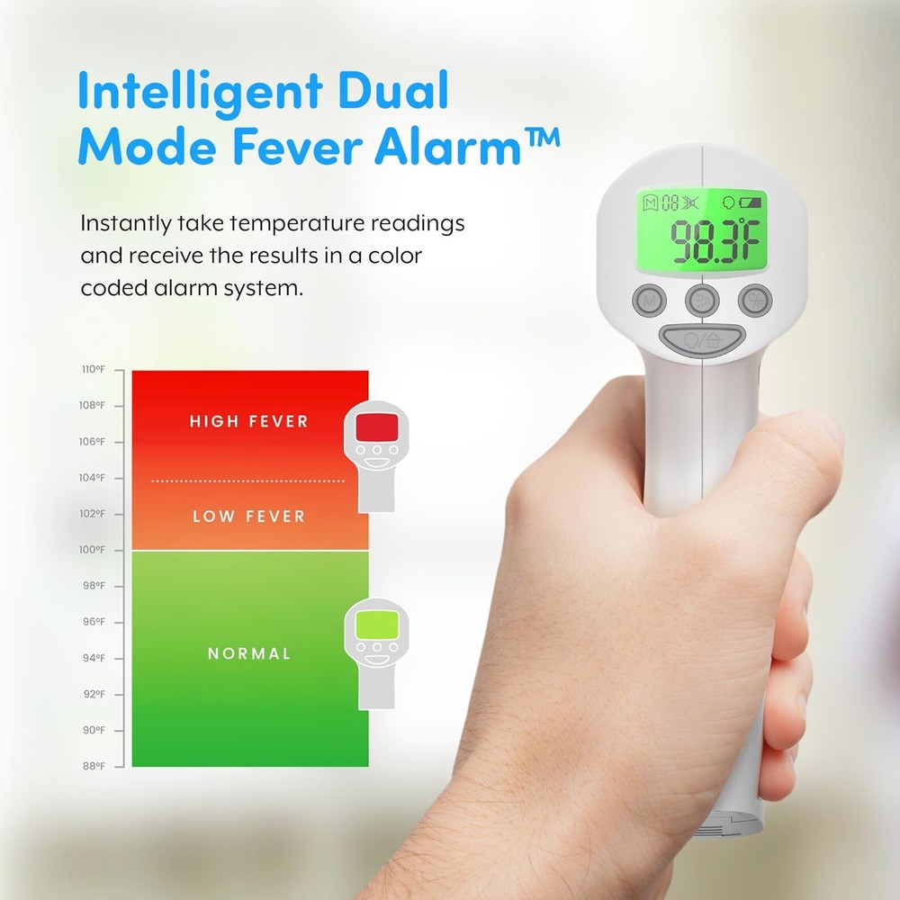 Touchless Infrared Forehead Thermometer Digital Thermometer Gun 1s