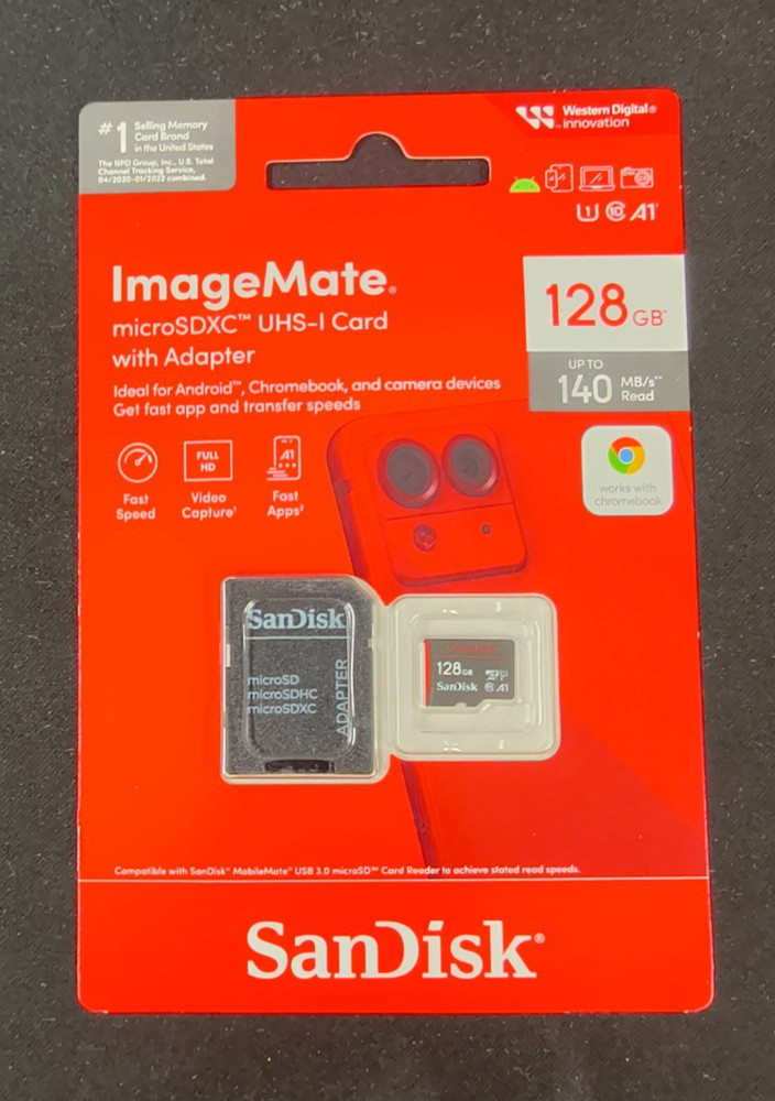 SanDisk ImageMate 128GB SDXC Class 10 Memory Card