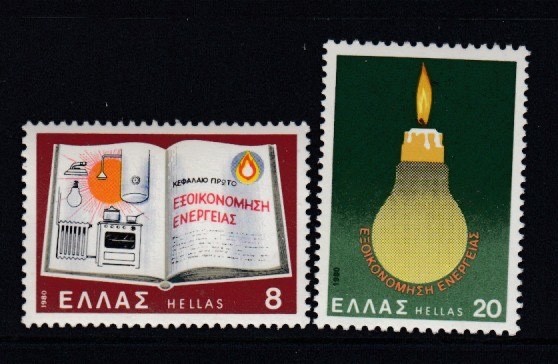 GREECE Energy Conservation MNH set*