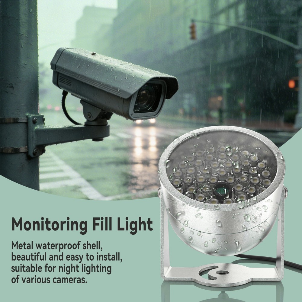 2 PACK 48LED Illuminator IR Infrared Night Vision Light for Security CCTV Camera
