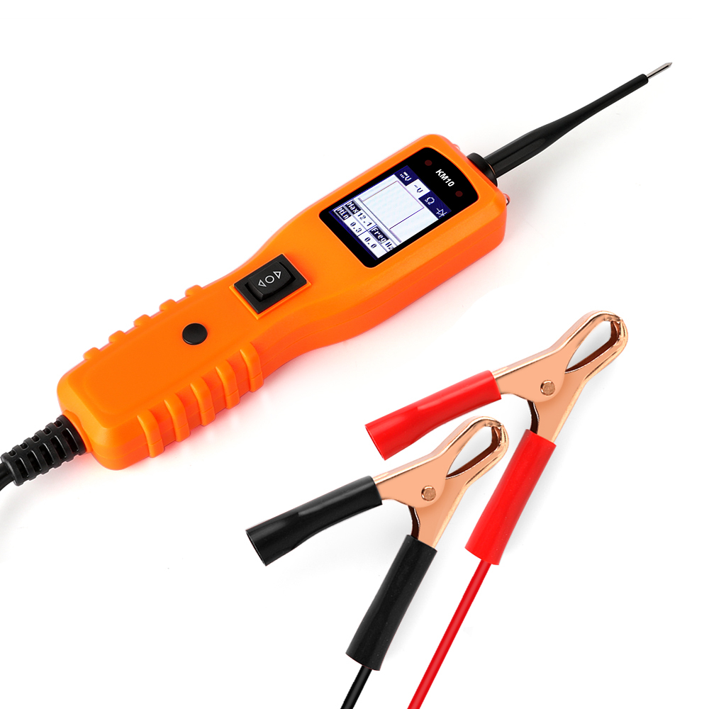 KM10 Circuit Tester Power Circuit Probe Kit Electrical System Diagnostic Tool