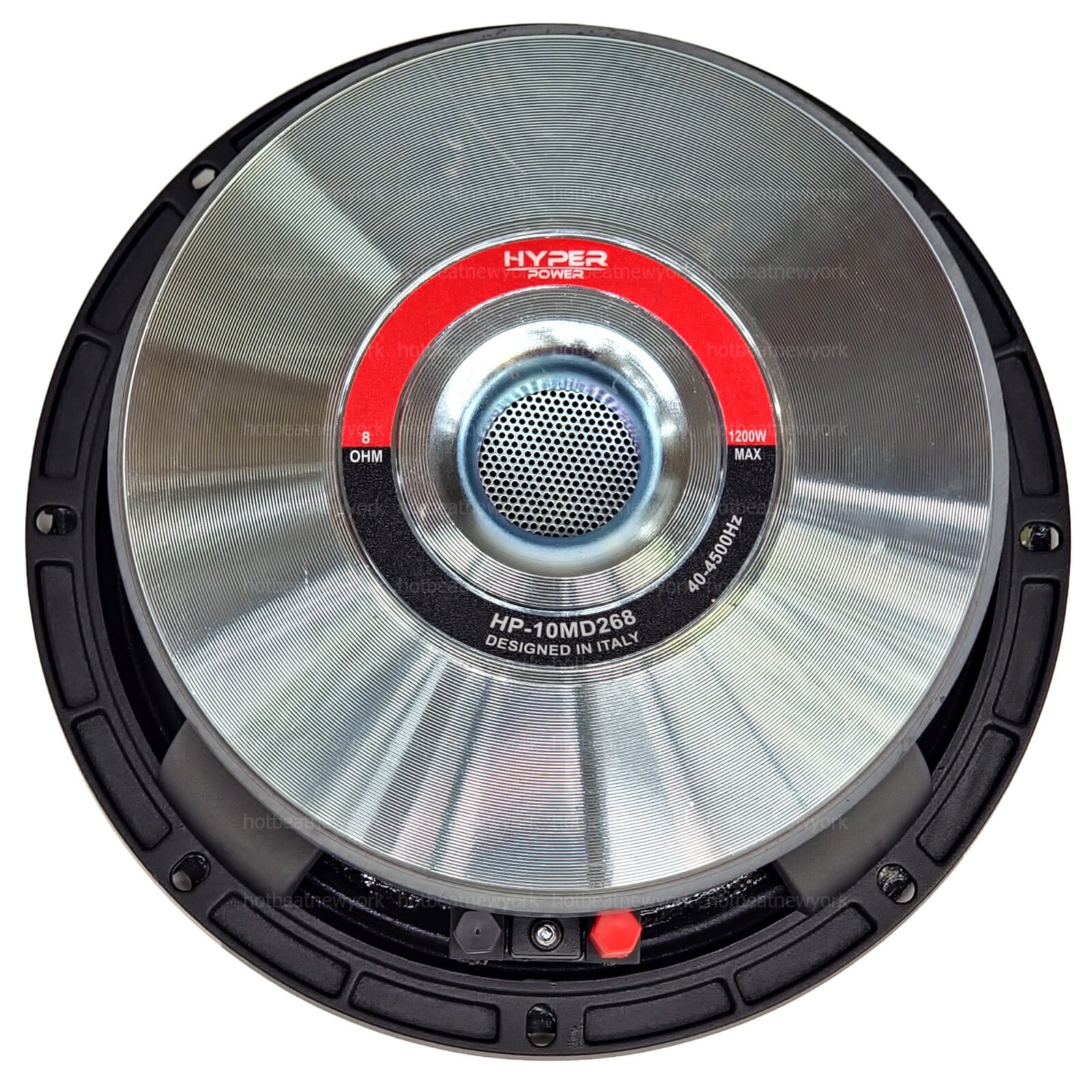 2 x HyperPower 10" Very High Output Midbass Midrange Speaker HP-10MD268 600W RMS