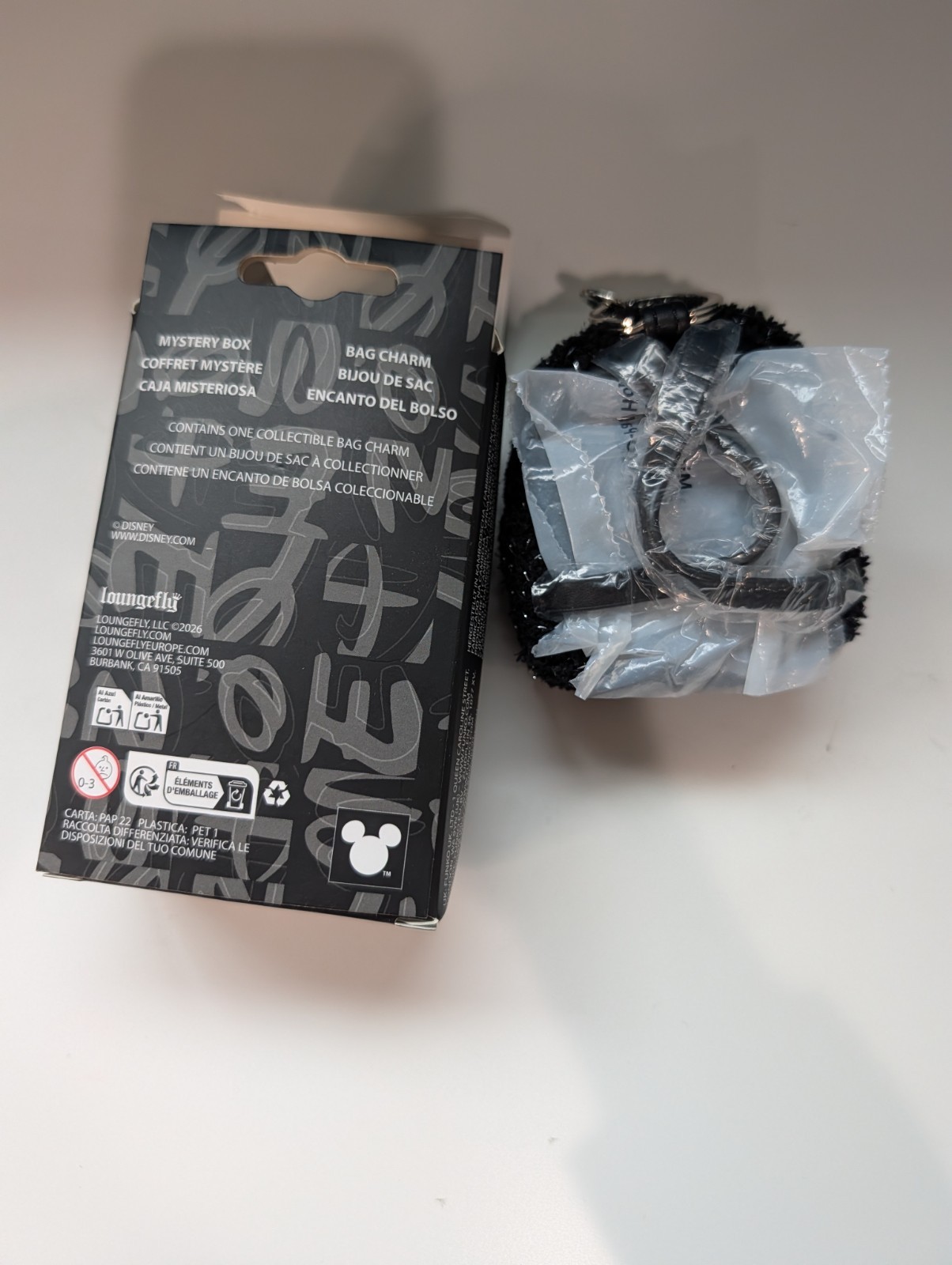 Loungefly Minnie Mouse All That Glitter Mystery Mini Backpack Charm