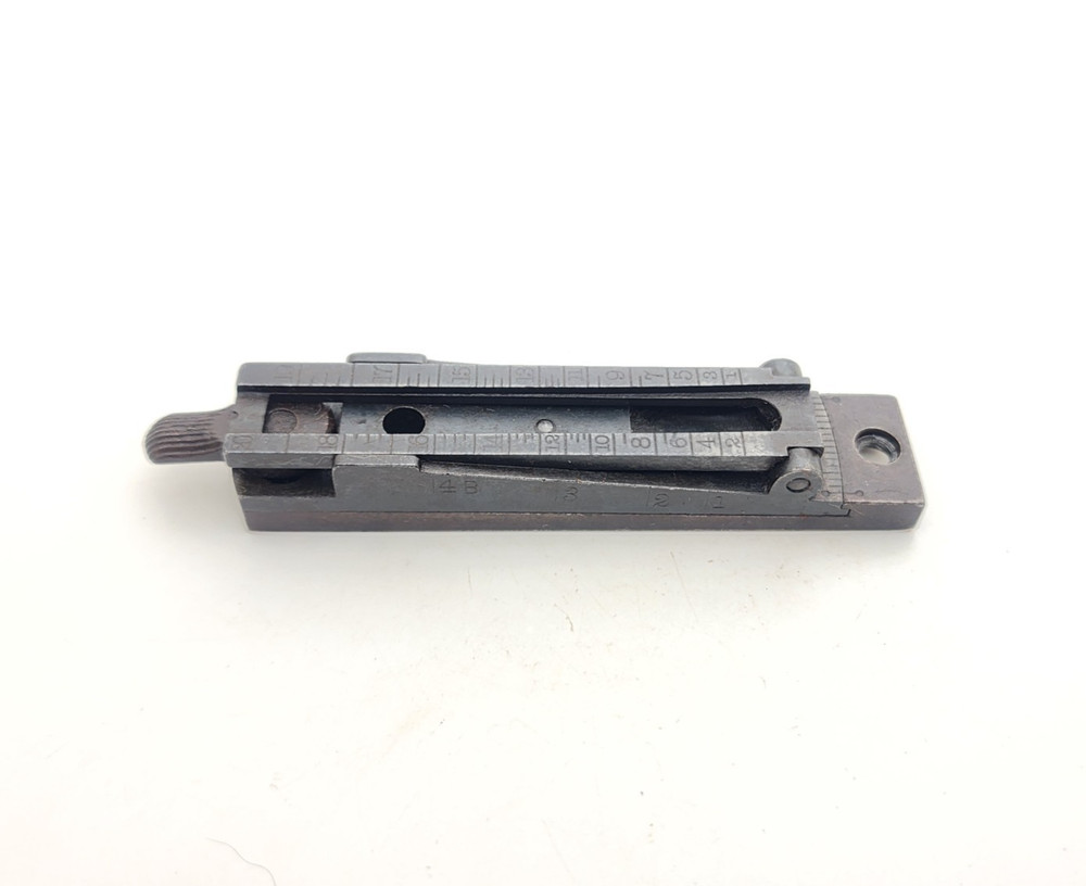 Antique 1901 Krag Rear Sight/Base No Ladder Missing Slide