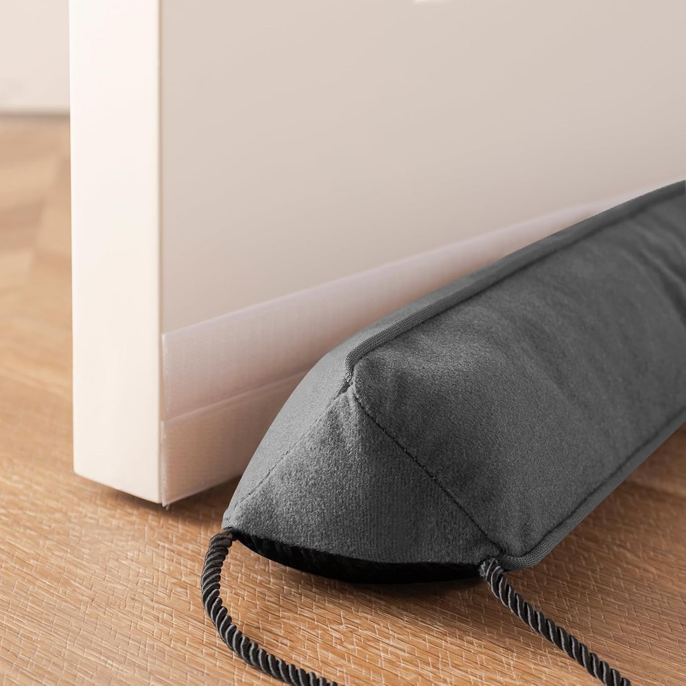Washable Door Draft Stopper - Blocks Hot & Cold Air Efficiently