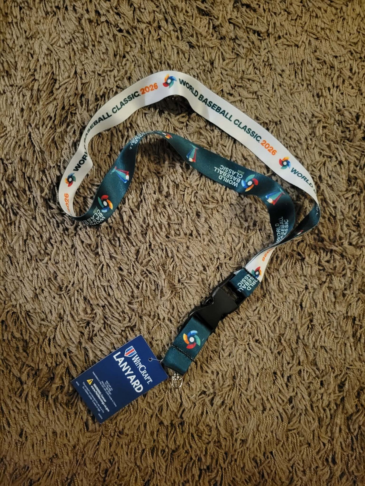 2026 World Baseball Classic Festive of Baseball Logo Lanyard