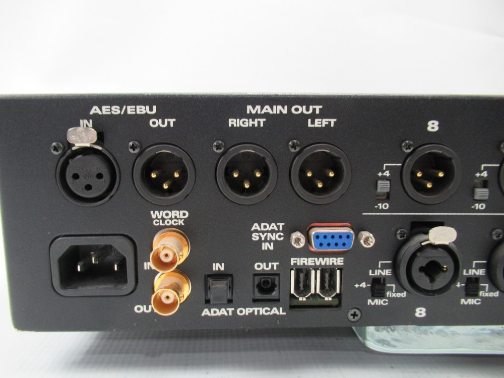 MOTU 896 Original Firewire Audio Recording Interface [Mac/PC] 2xFirewire-400