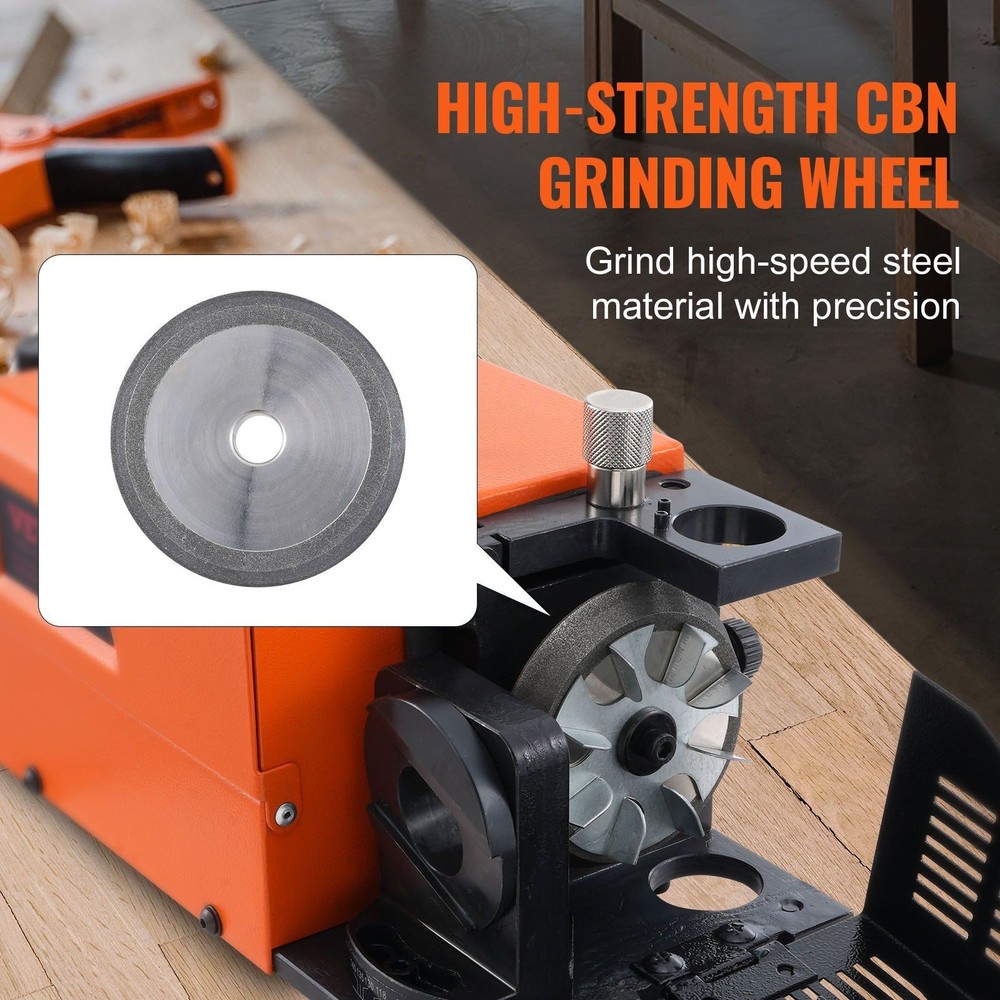 3-13mm Drill Bit Sharpener Grinder with 11 Collets & Precision Adjustment