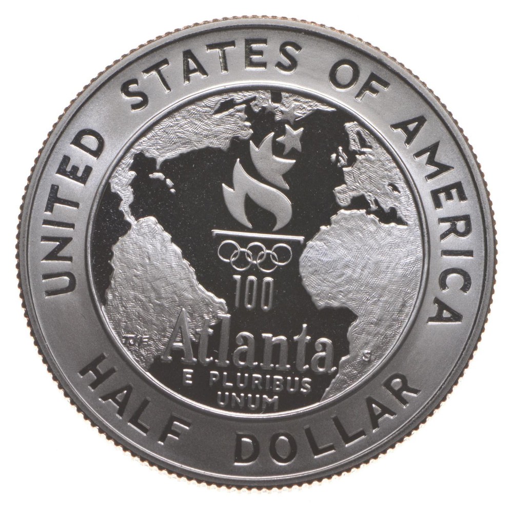 1995 Proof Olympic Basketball - Commemorative Half Dollar