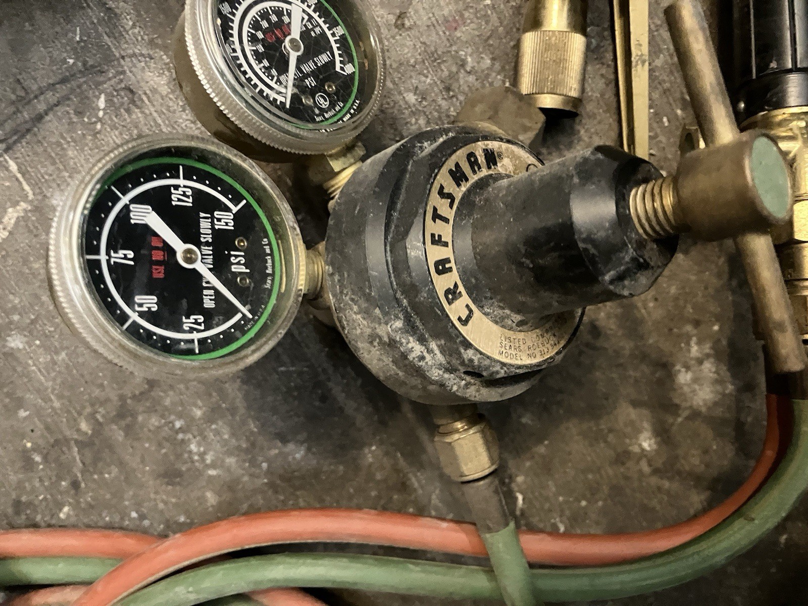 Craftsman Oxy-Acetylene Welding and Cutting Outfit Used Once