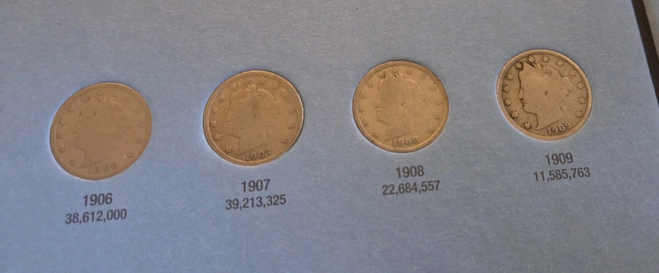 1883-1912 NEAR COMPLETE LIBERTY V NICKEL SET - 29 GOOD+ COINS (ONLY MISSING 4)