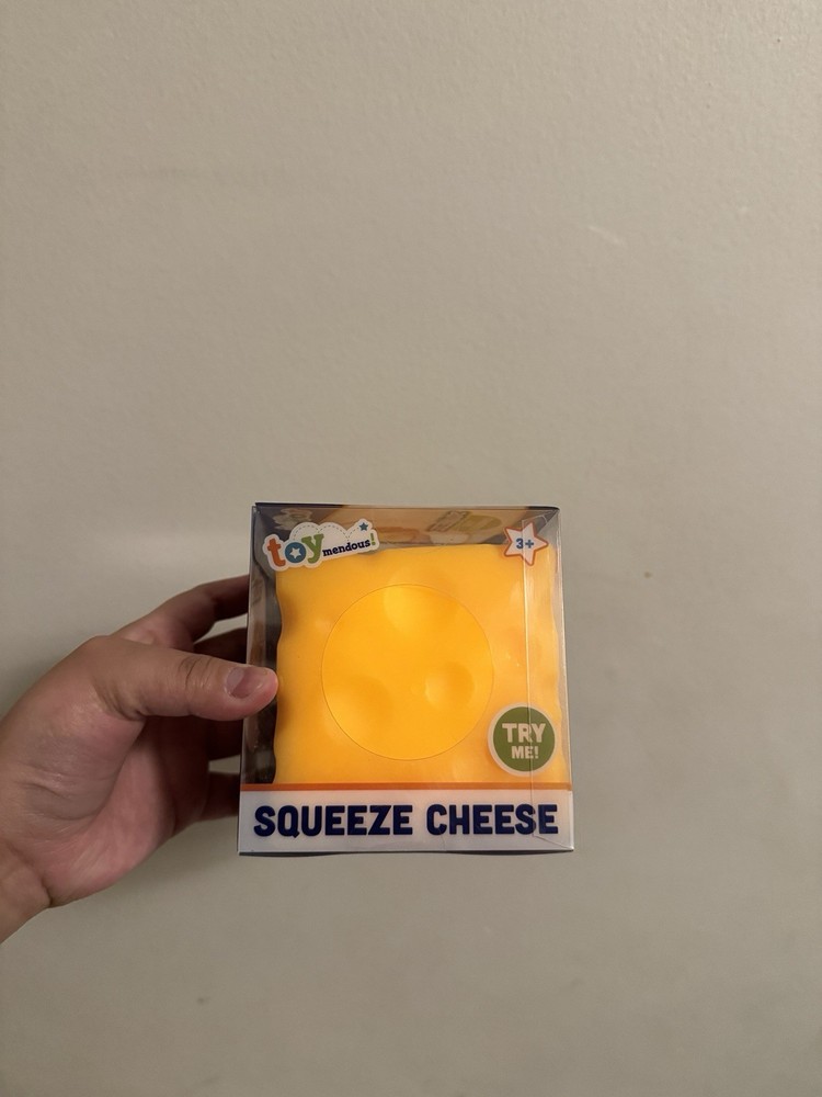 Viral cheese squishy - Toymendous