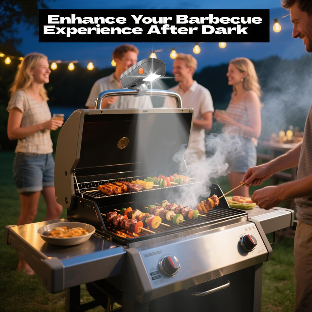 Grill Light Designed for Blackstone Griddle & Weber Grill, Automatic On/Off BBQ