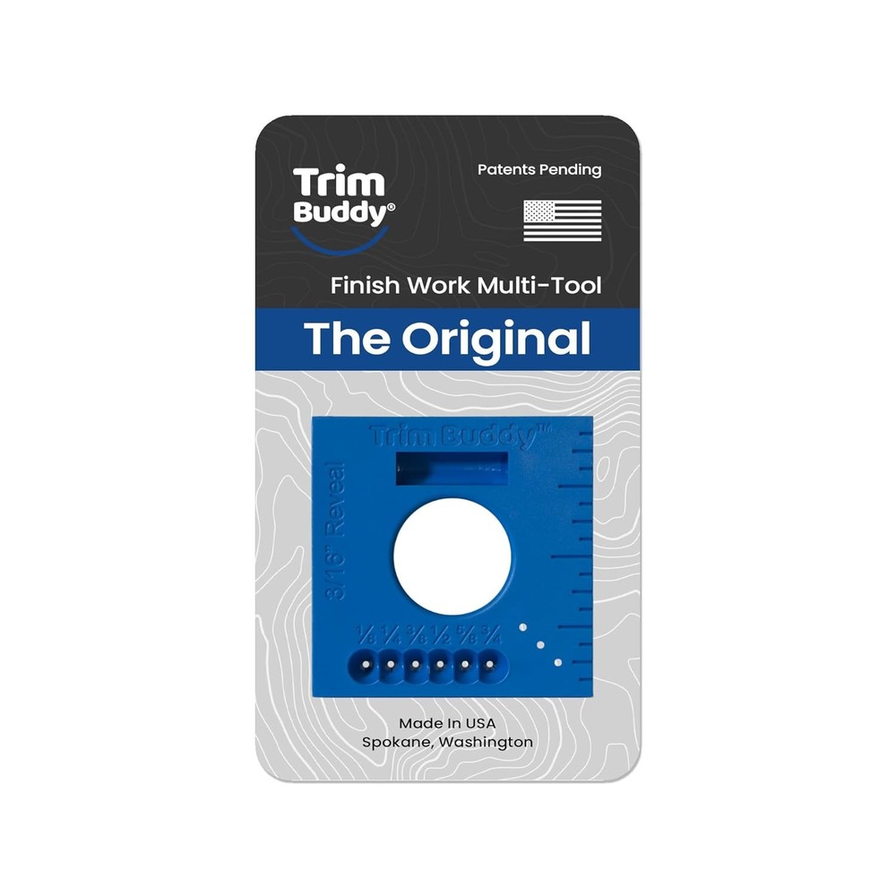 Trim Installation Finishing Carpentry Multi-Tool for Door & Window Casing – 3/