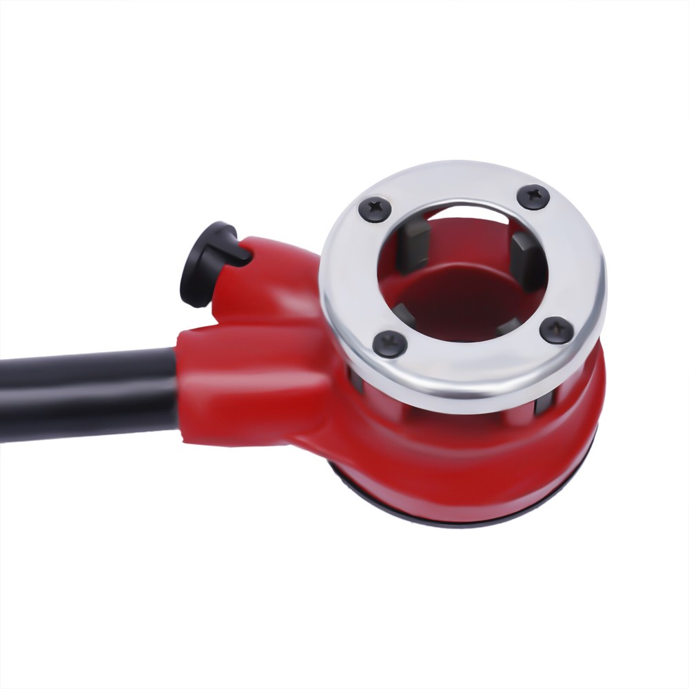 Pipe Threader Ratchet Type +5 Dies Set 1/2" UP TO 2" Pipe Cutter Threading Tool