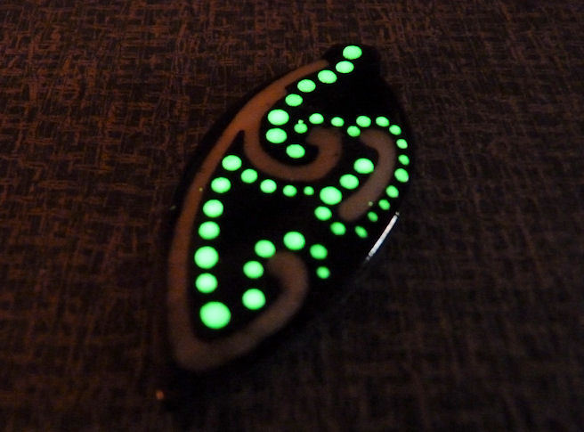 Glow-On ORIGINAL Glow Paint For Gun Sights, Fishing Lures, Lg 9.2ml Vial, Bright