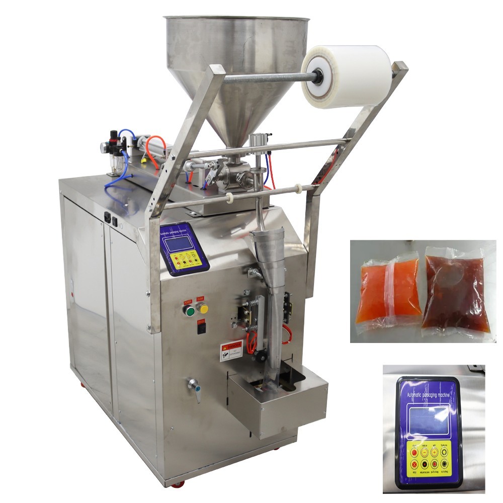 110V 10-100ml Automatic Quantitative Filling Machine Bag Making Sealing Counting