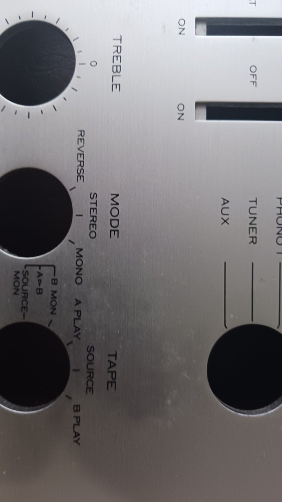 Kenwood KA-801 Faceplate
